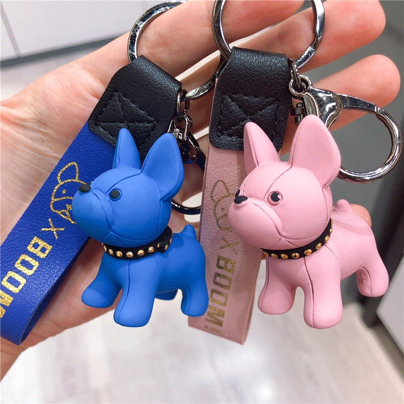 French Bulldog Keychain at Frenchie Closet–