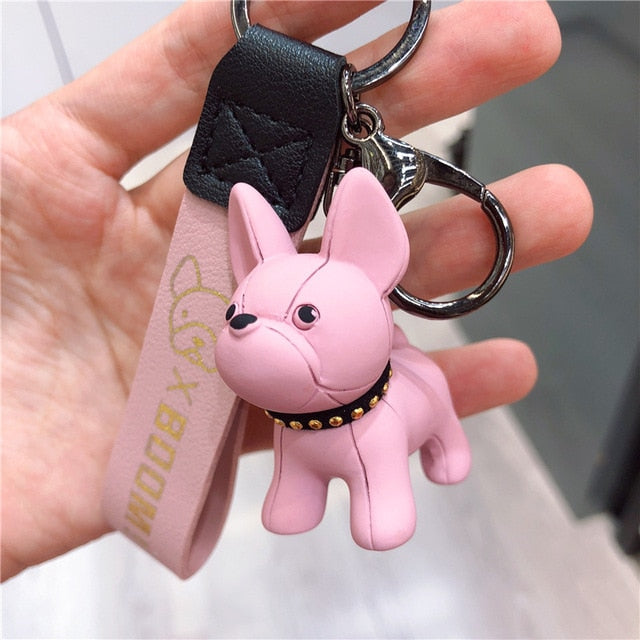Stylish French Bulldog Keychain (WS309) – frenchie Shop